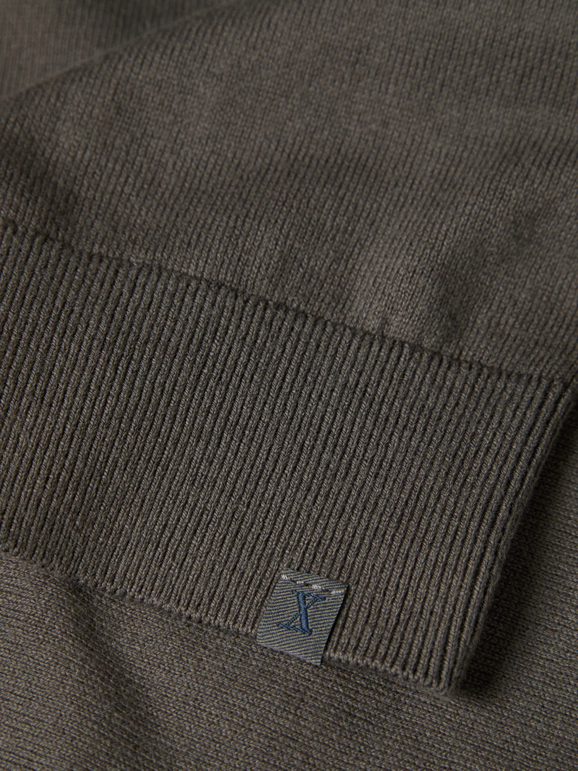 Polo shirt in cotton and cashmere