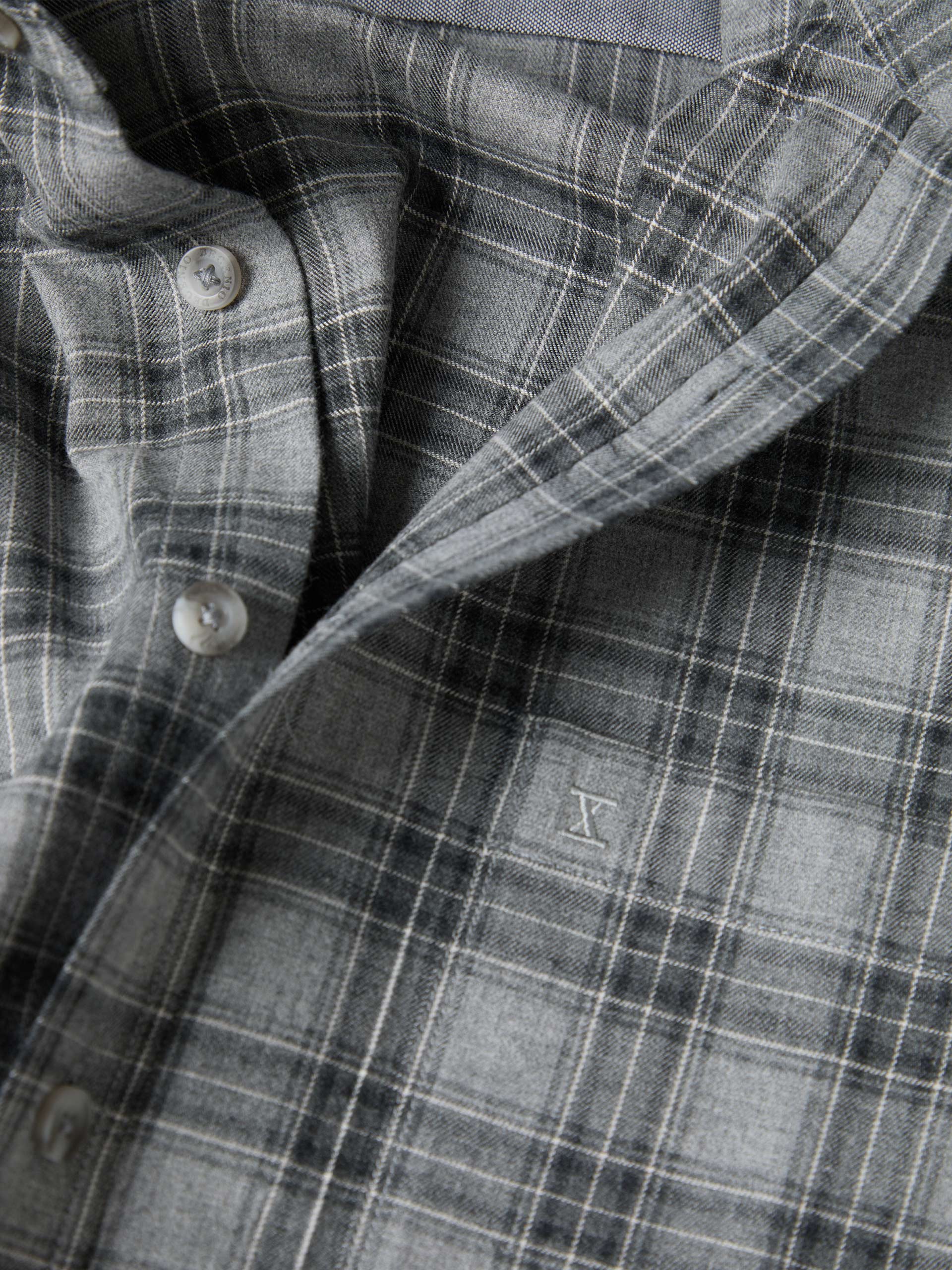 Regular fit plaid shirt