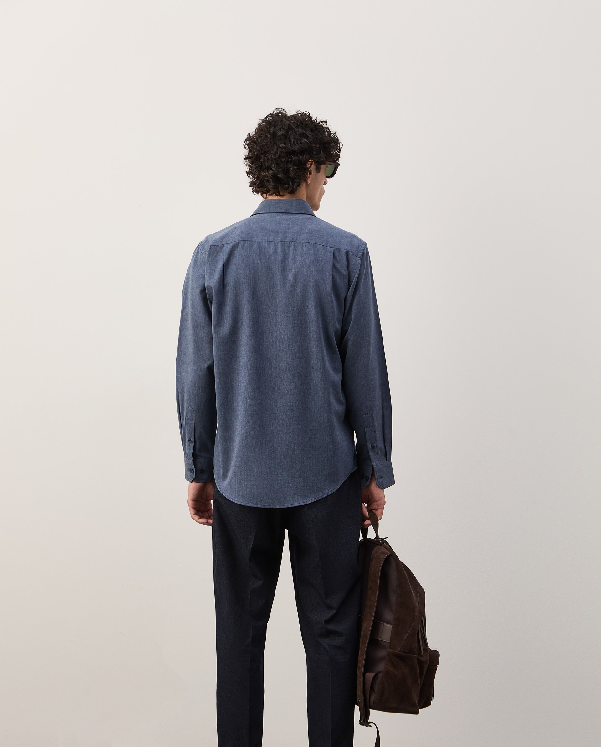 Cotton and lyocell shirt