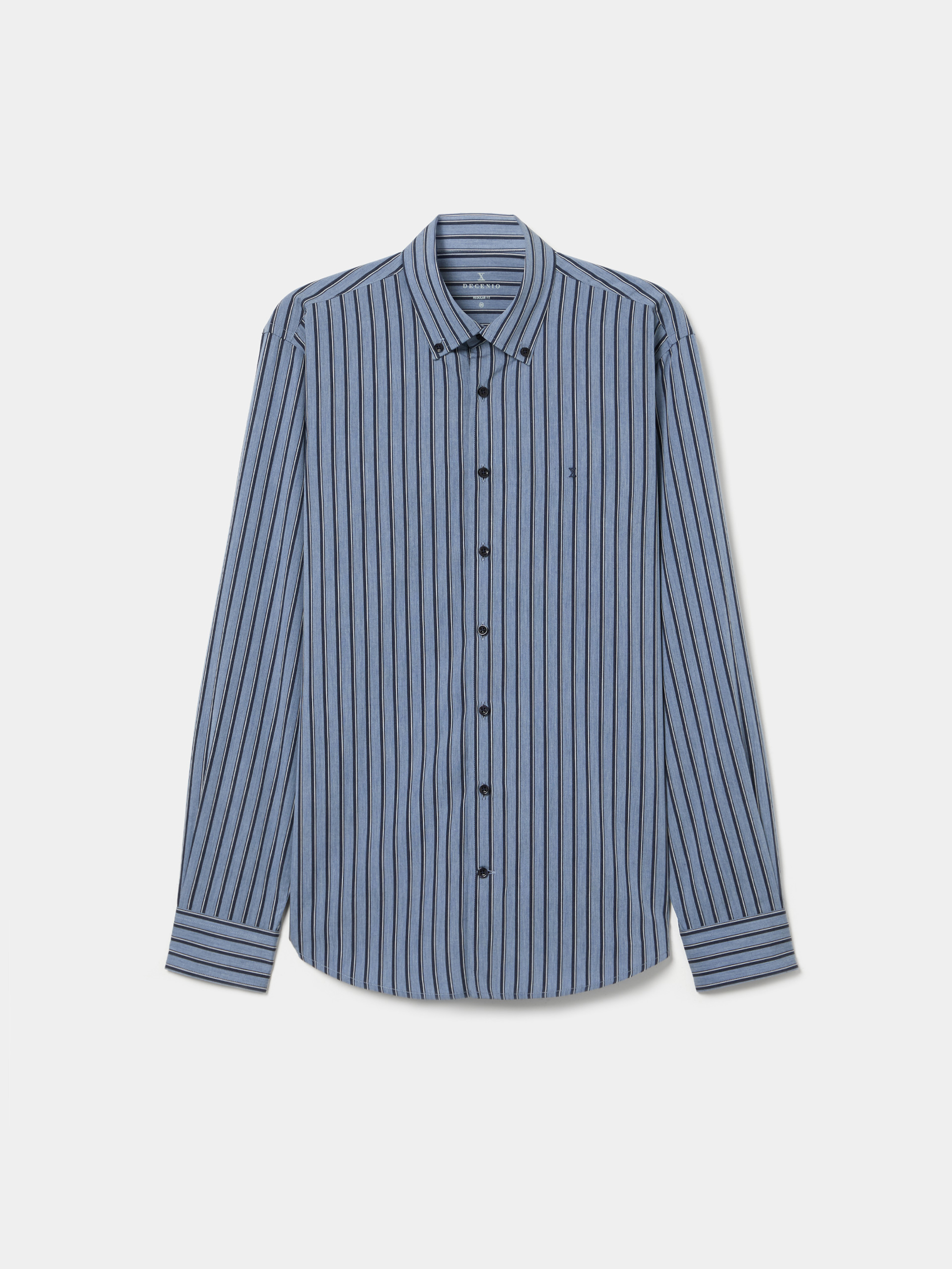 Camisa em algodão e liocel