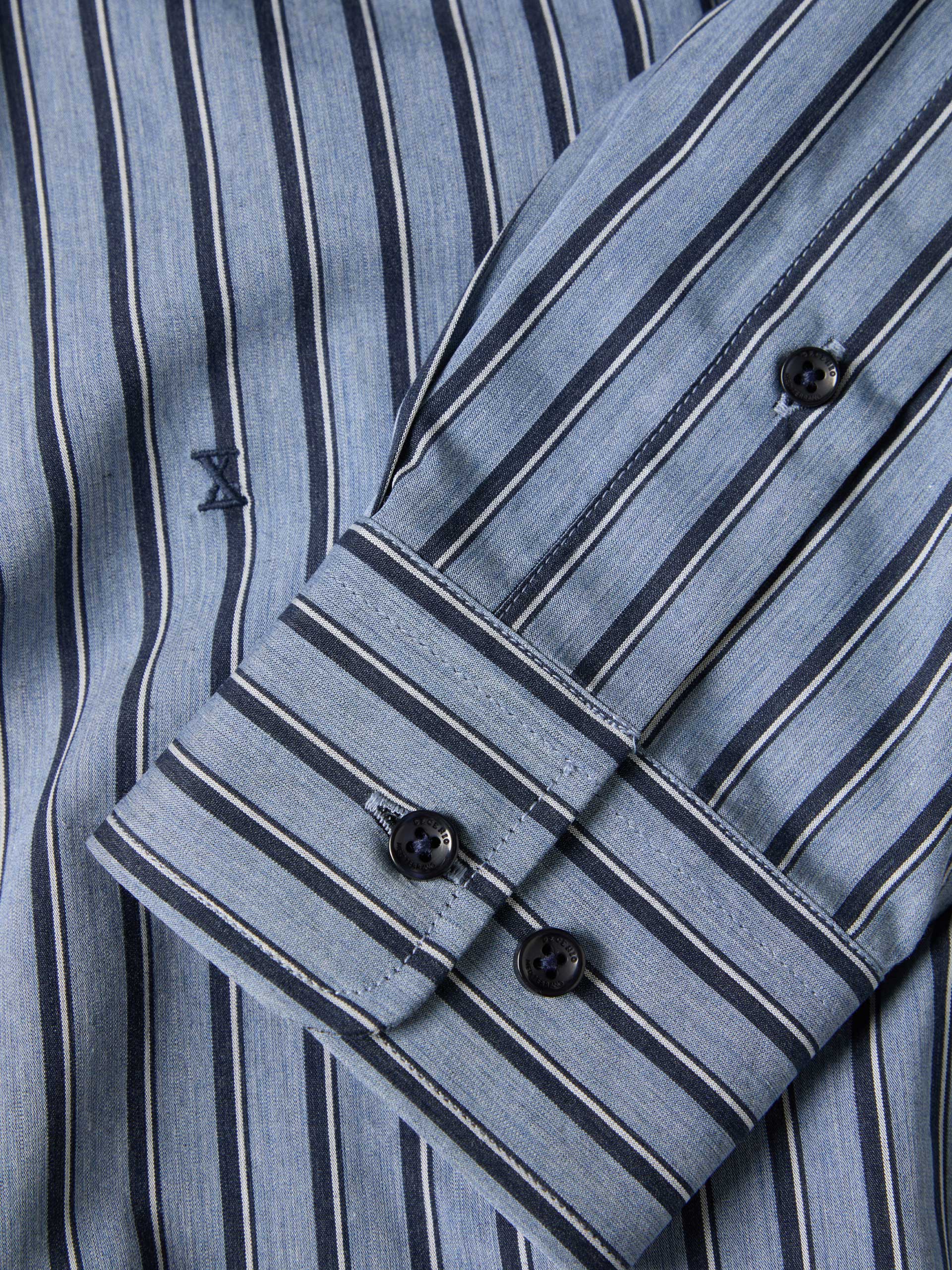 Camisa em algodão e liocel