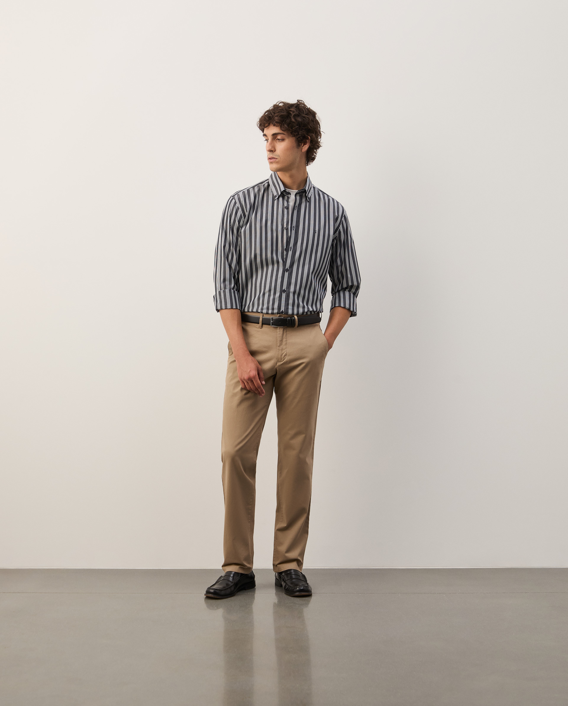 Regular fit chino trousers