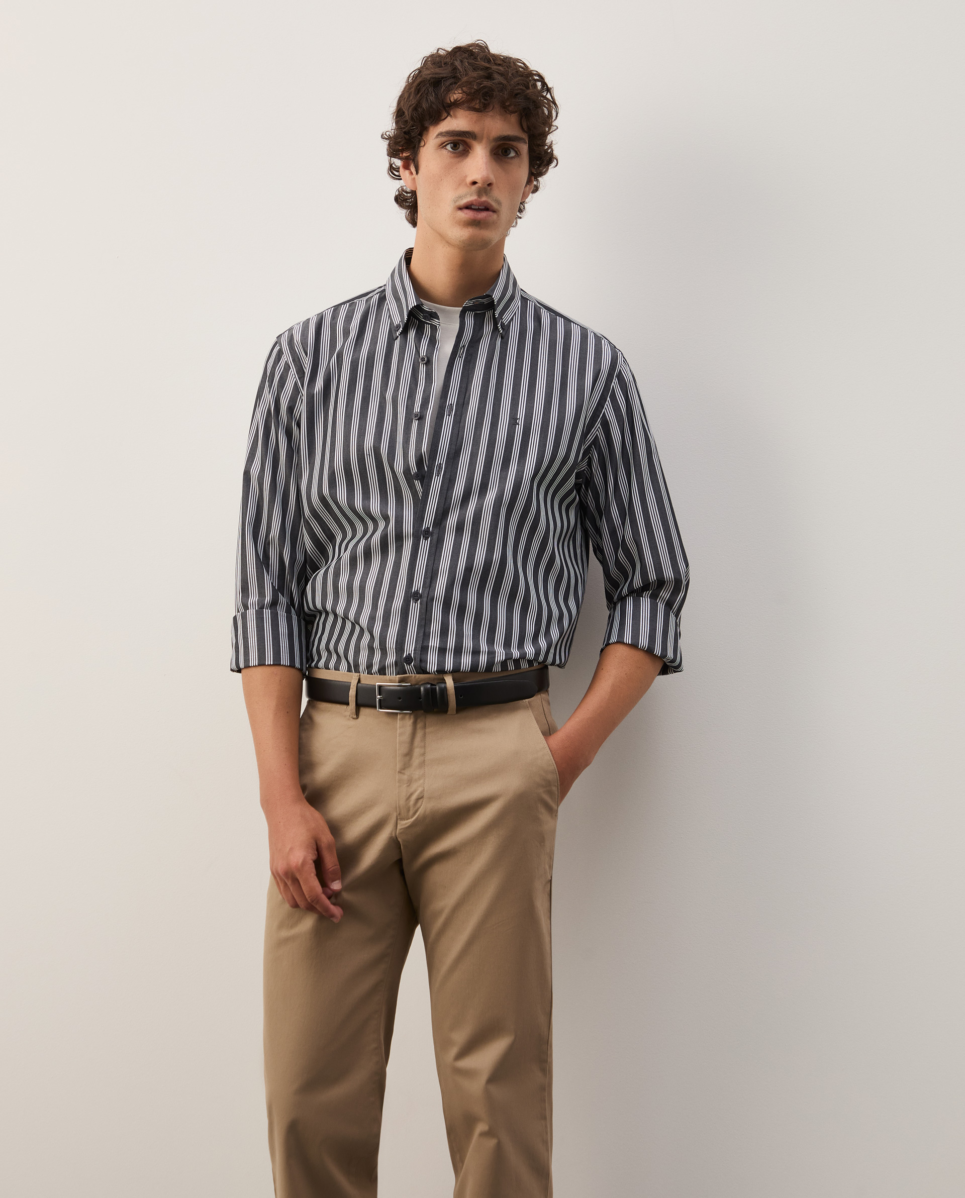 Regular fit chino trousers