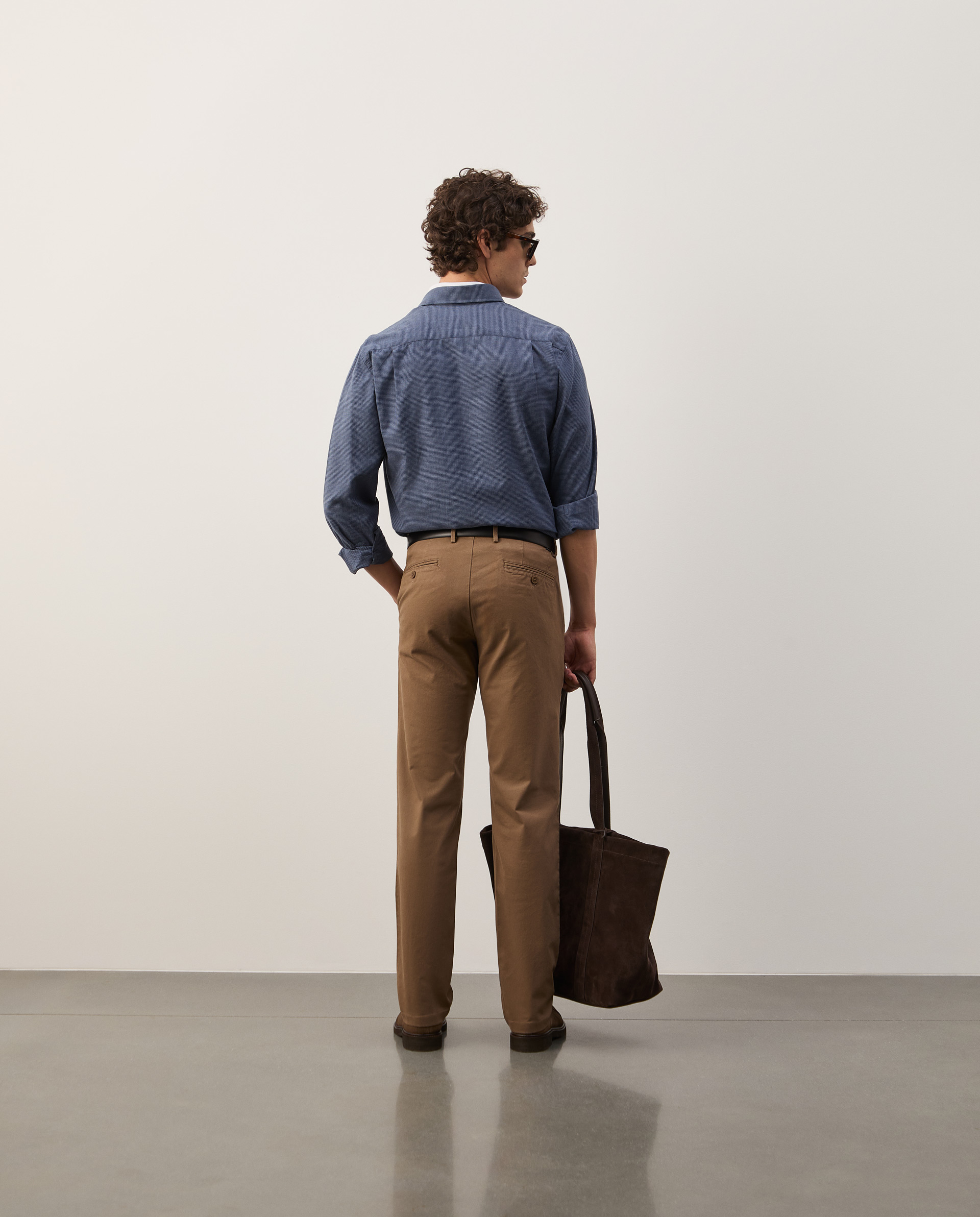 Regular fit chino trousers