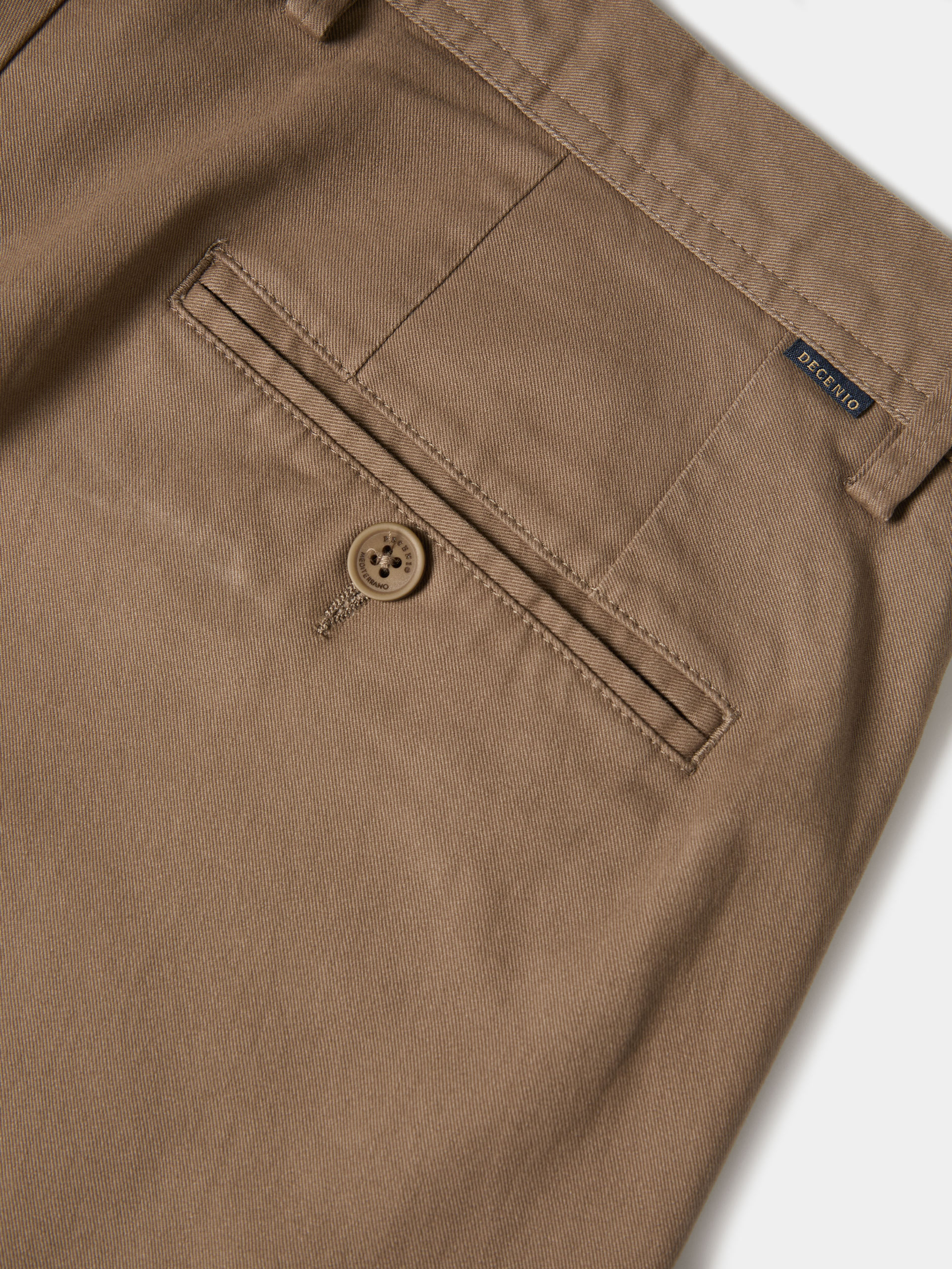 Regular fit chino trousers