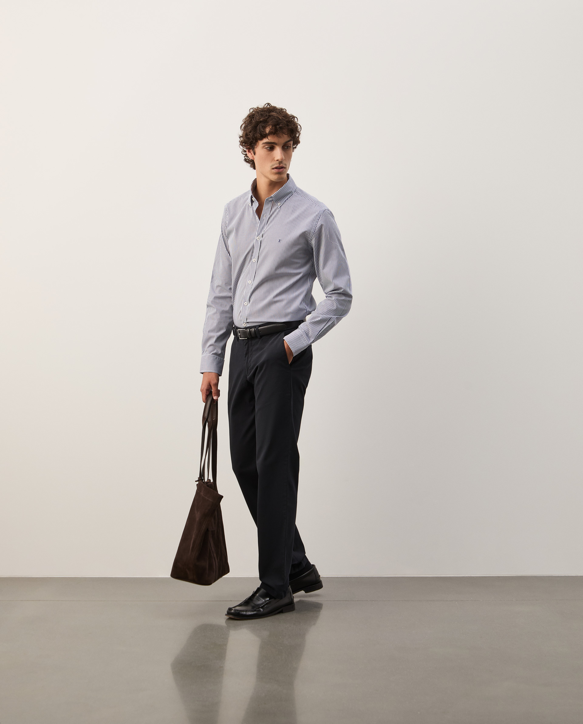 Regular fit chino trousers