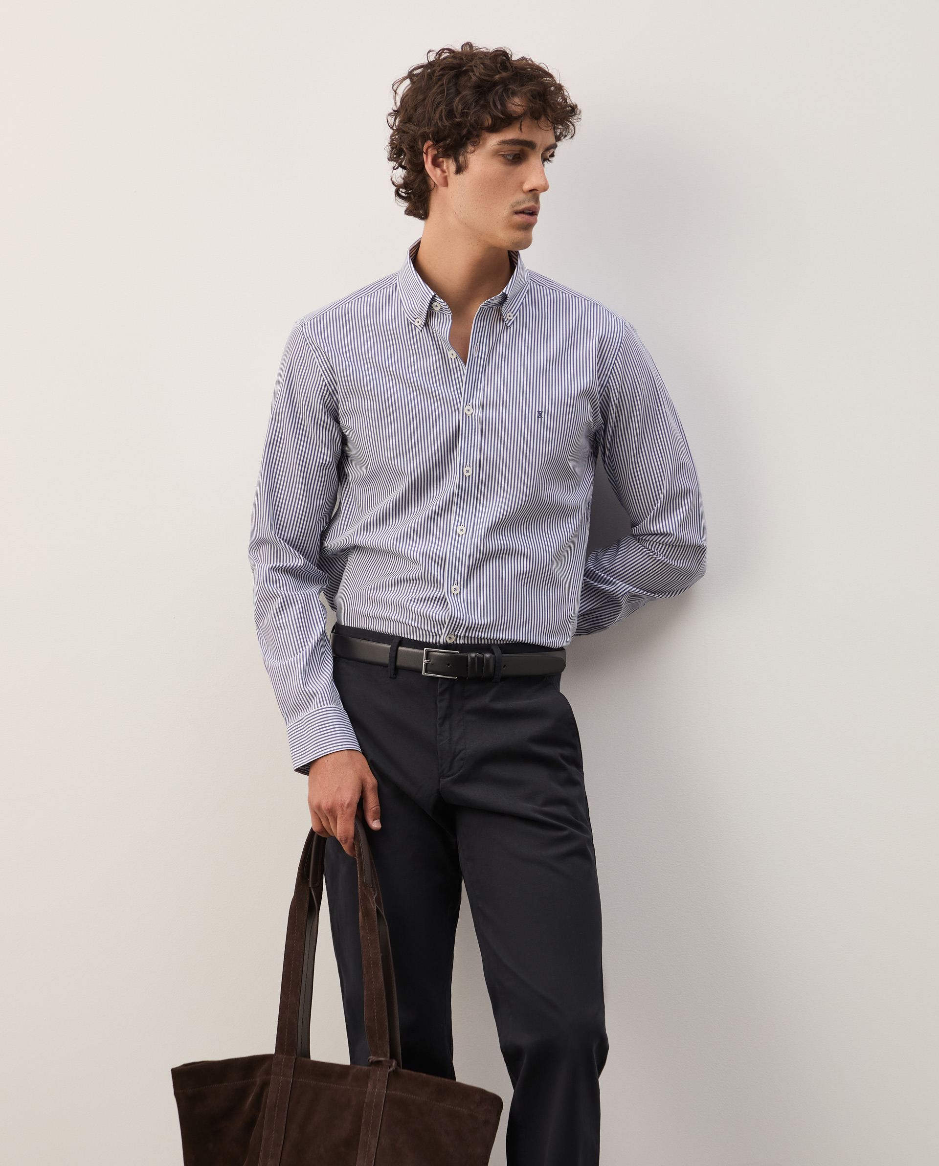 Regular fit chino trousers