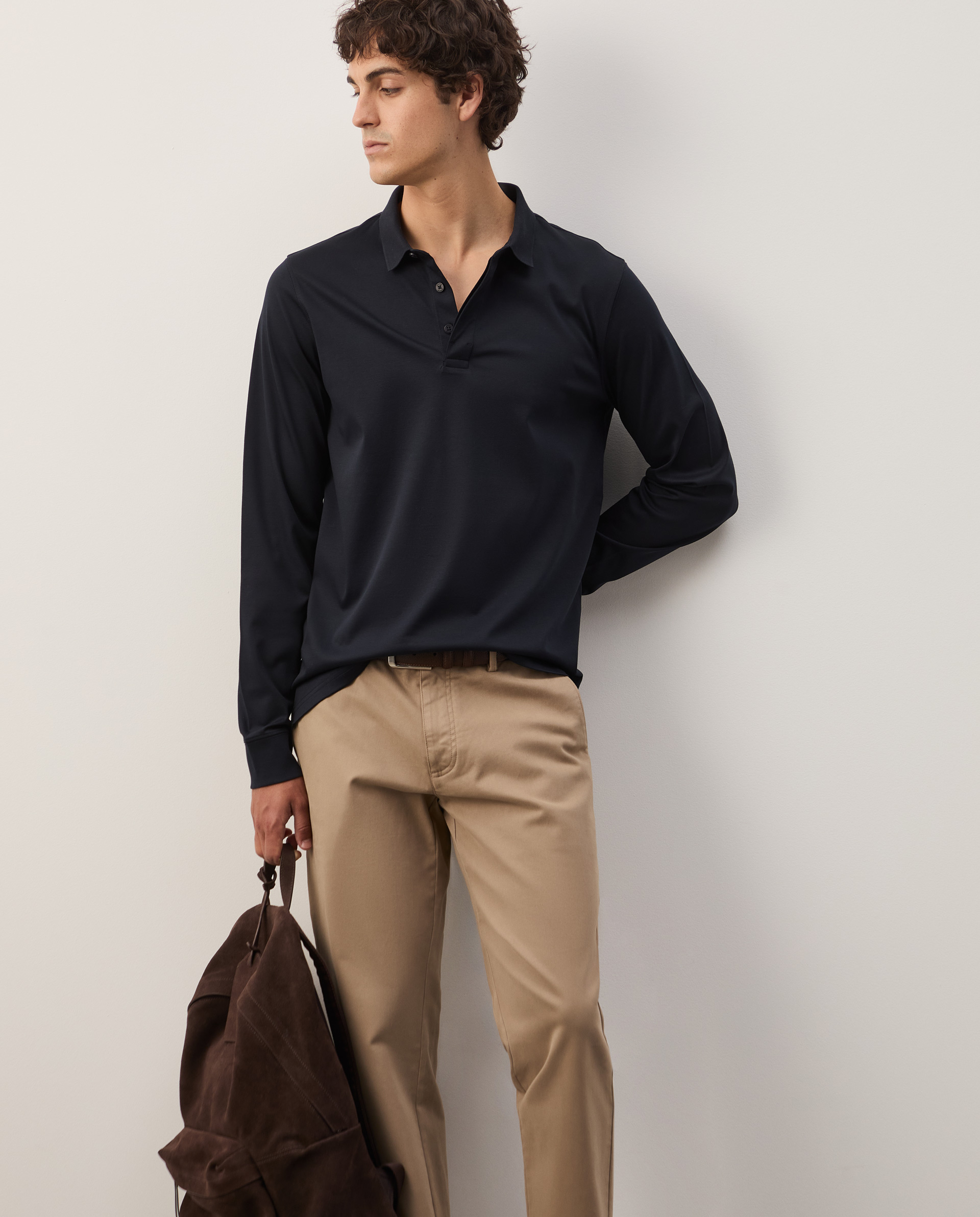 Calças chino tapered fit