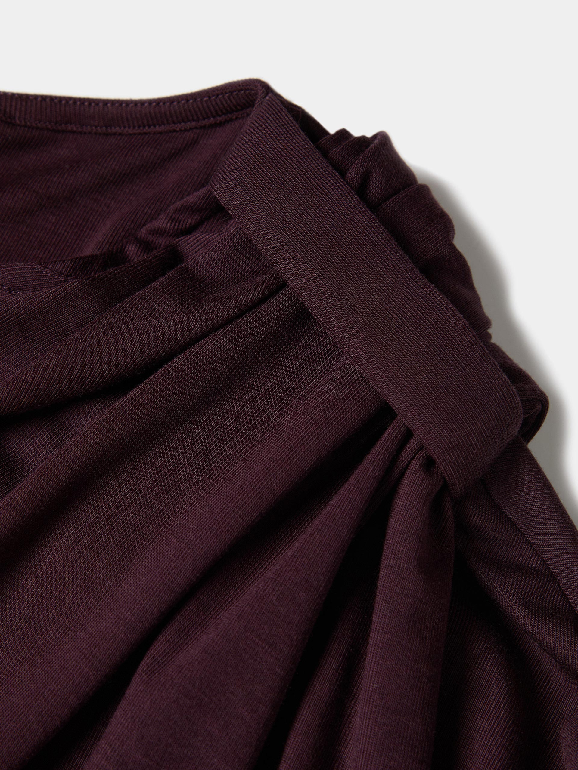 T-shirt with draped detail