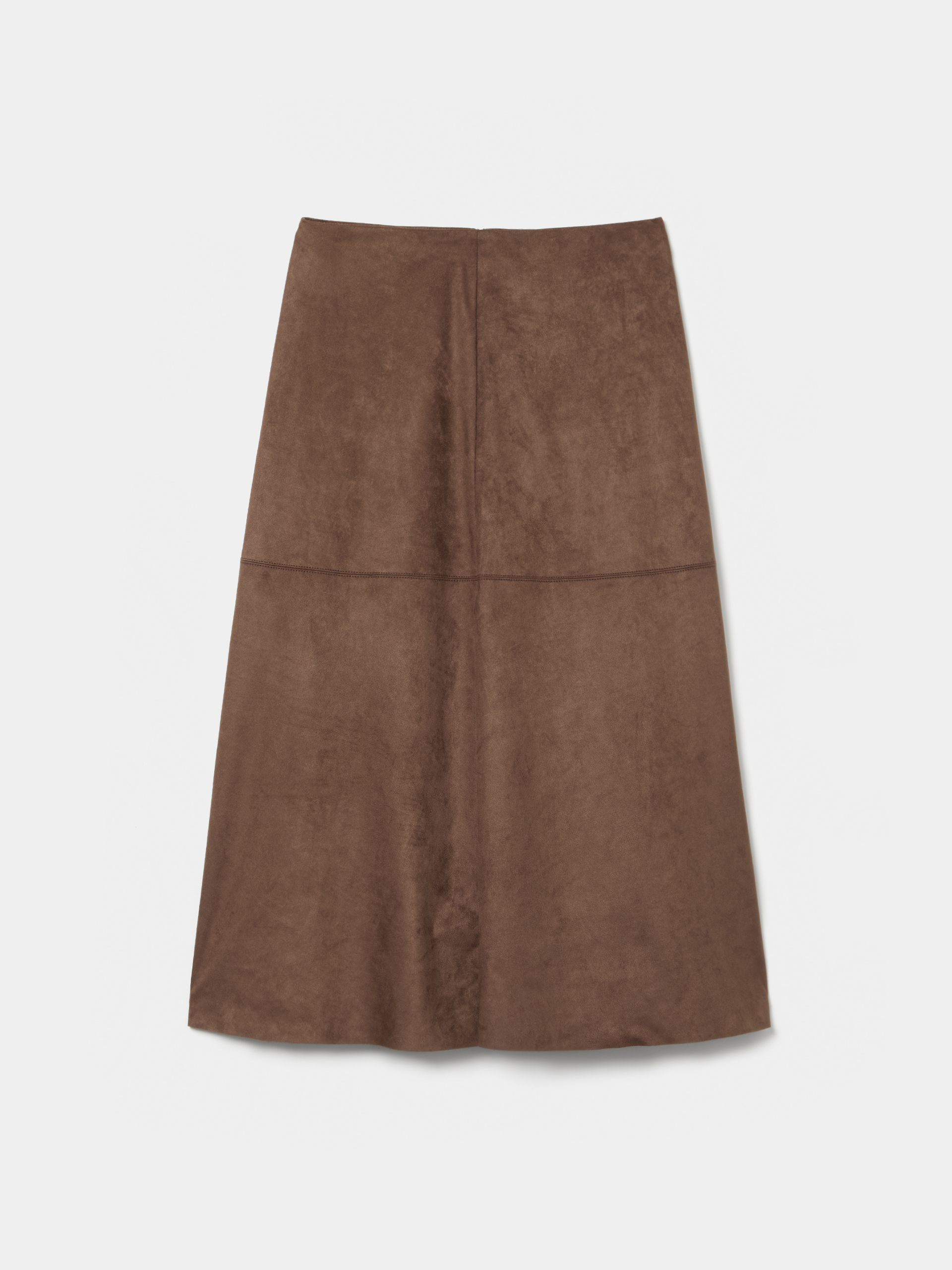 Midi flared skirt