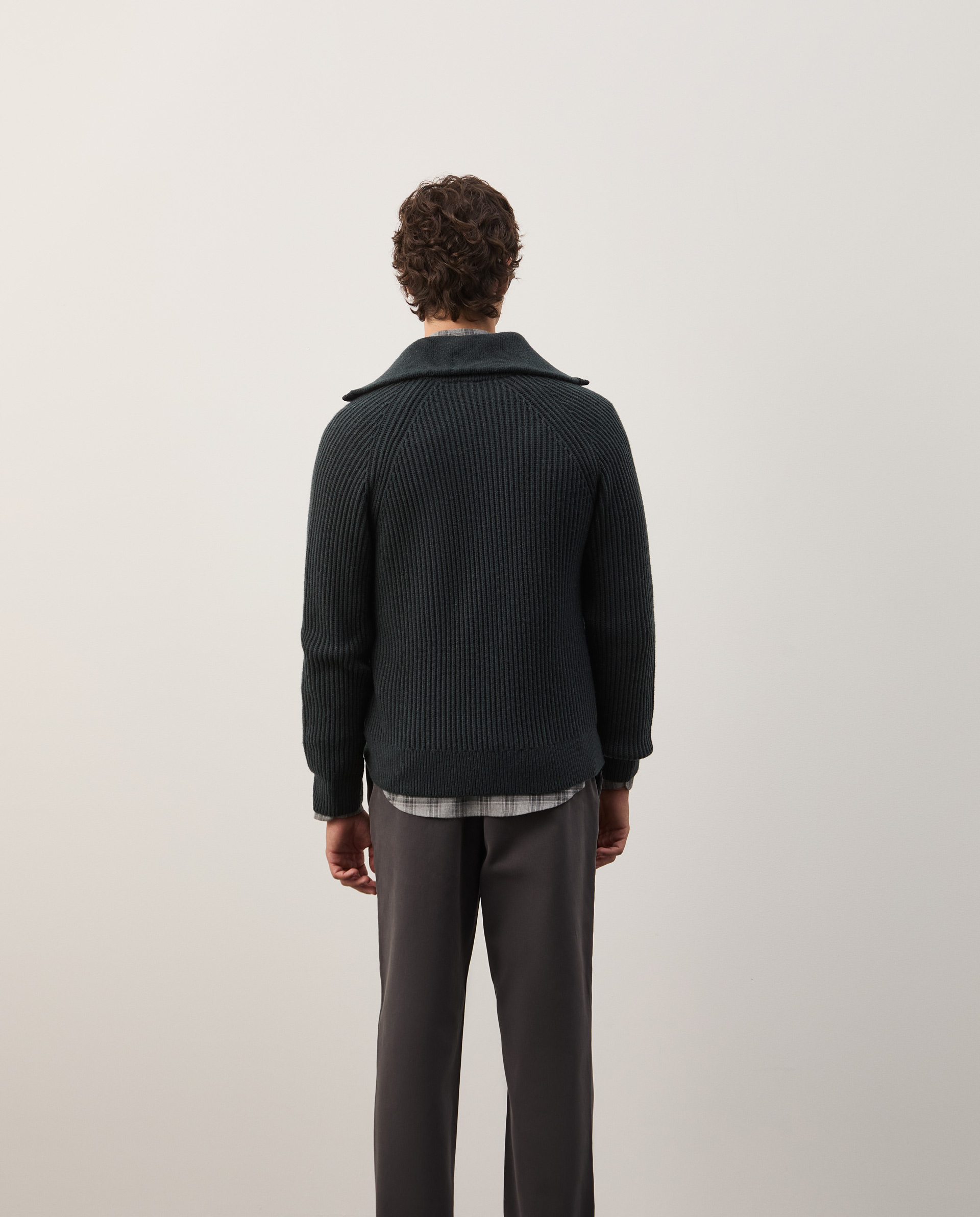 Knitted wool sweater