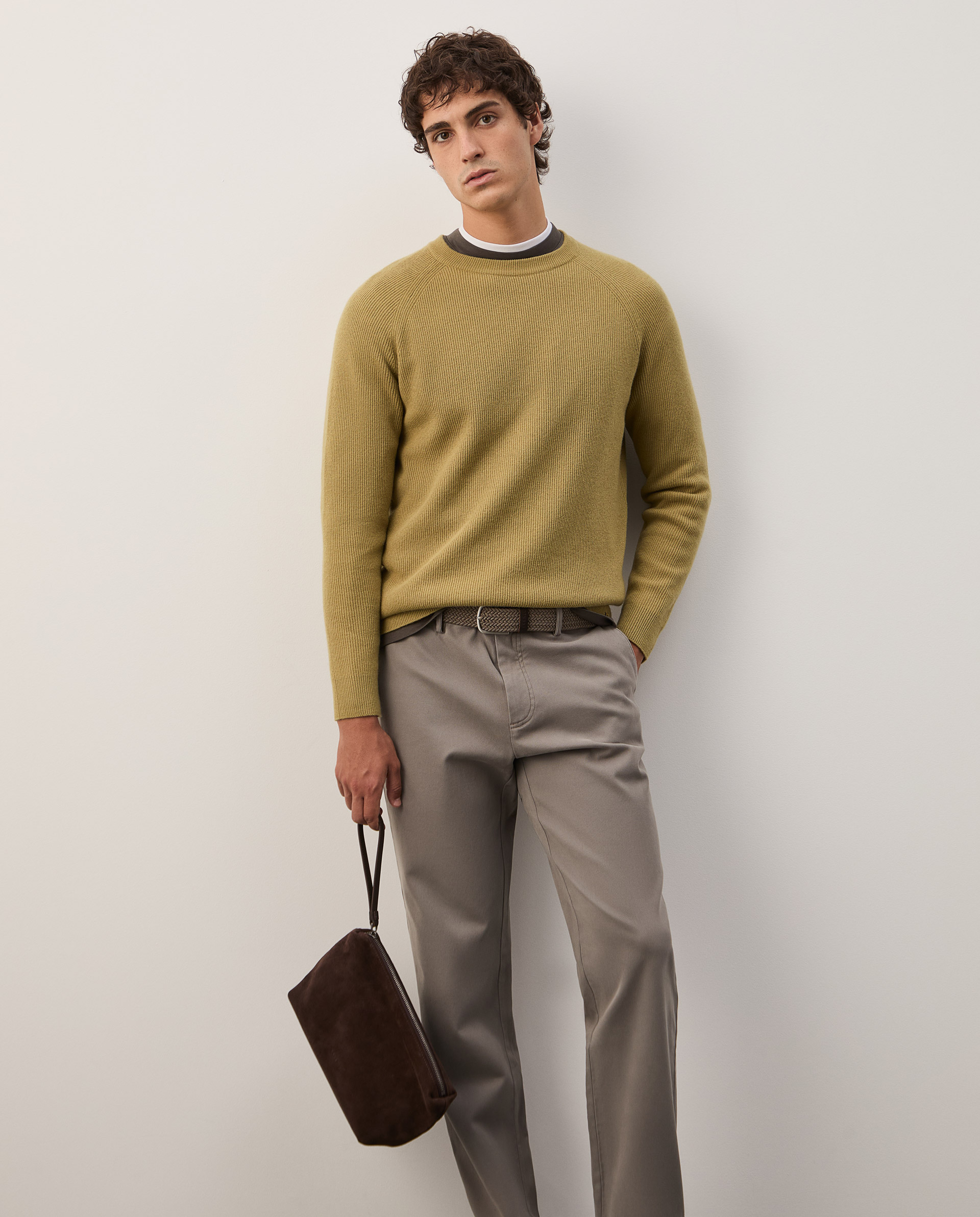 Calças chino regular fit