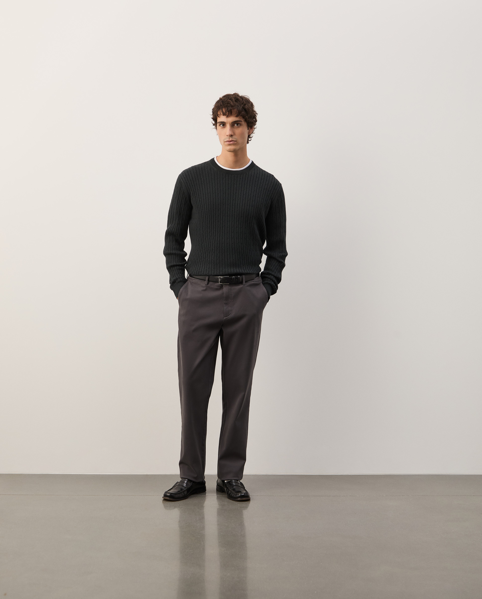 Calças chino regular fit
