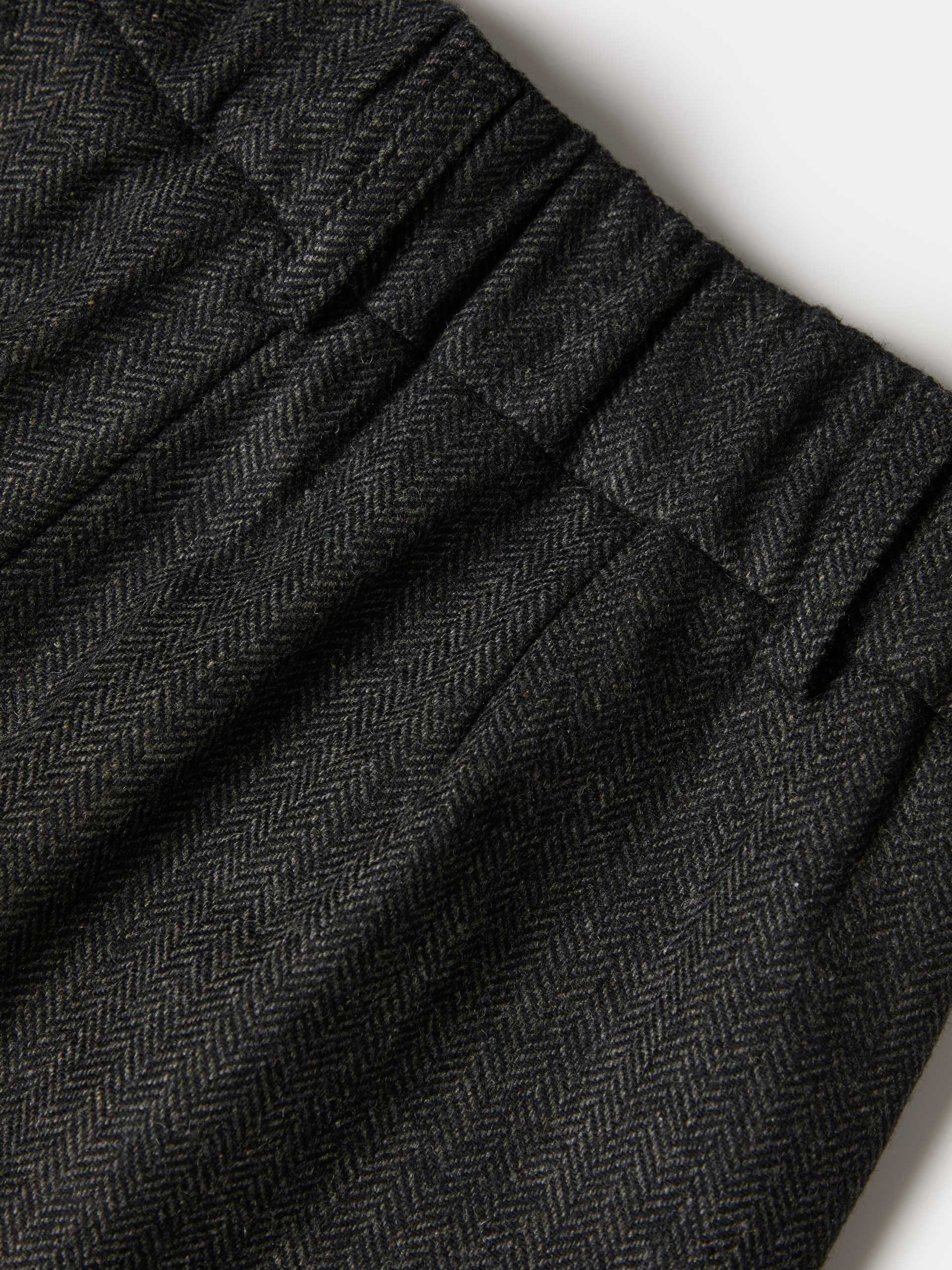 Pantalones cortos largos con lana