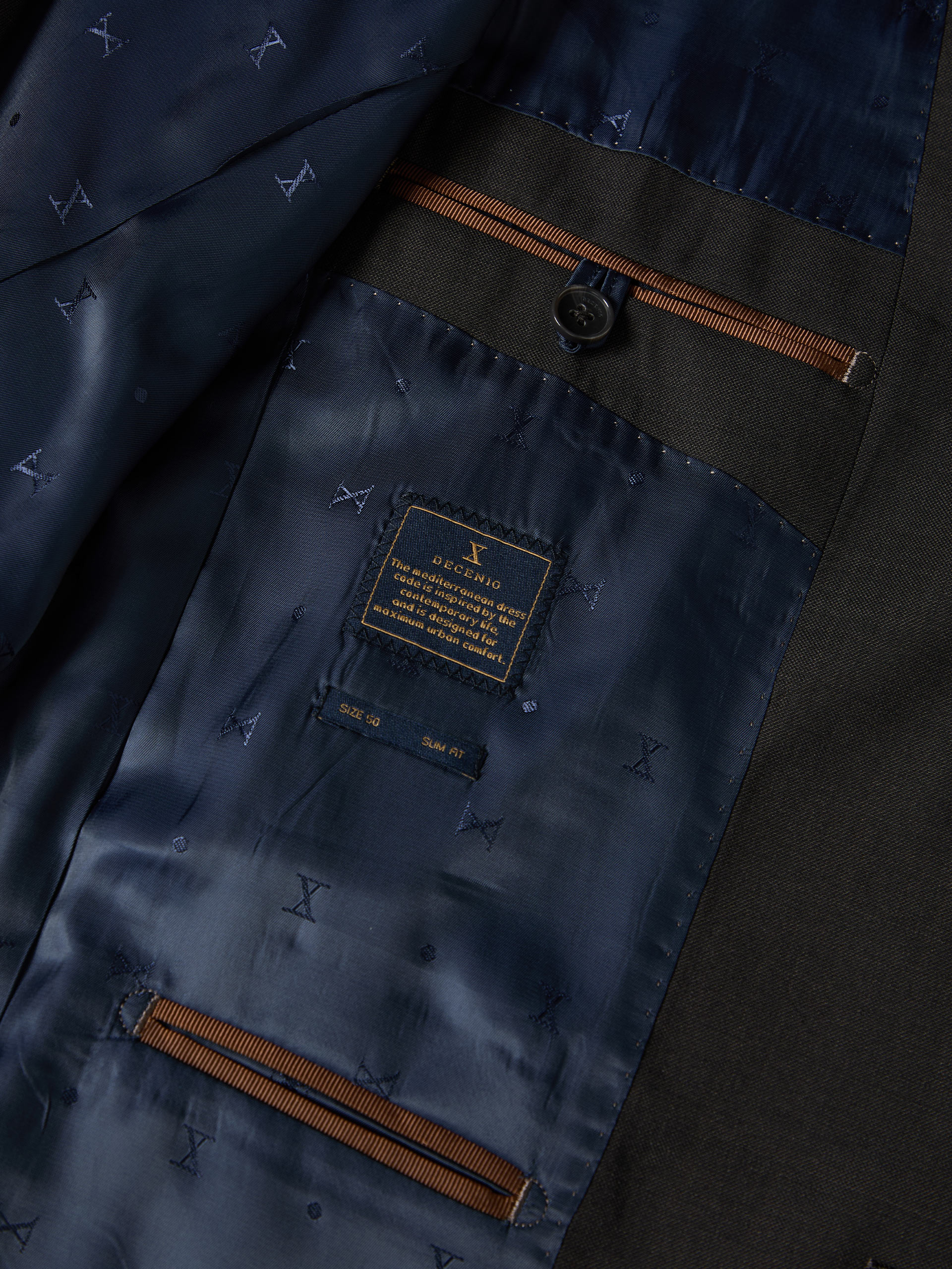 Classic slim fit suit