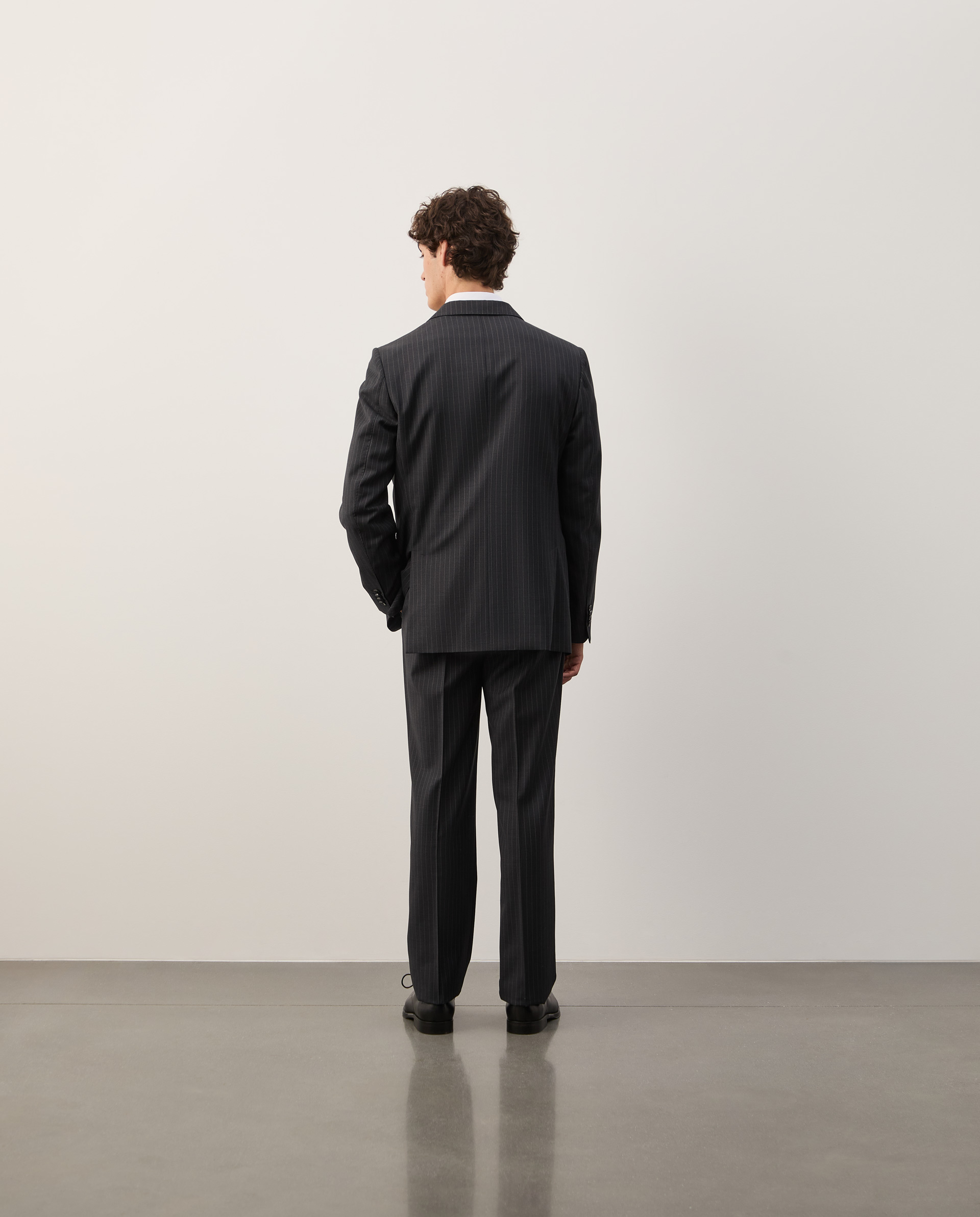 Regular fit pinstripe suit