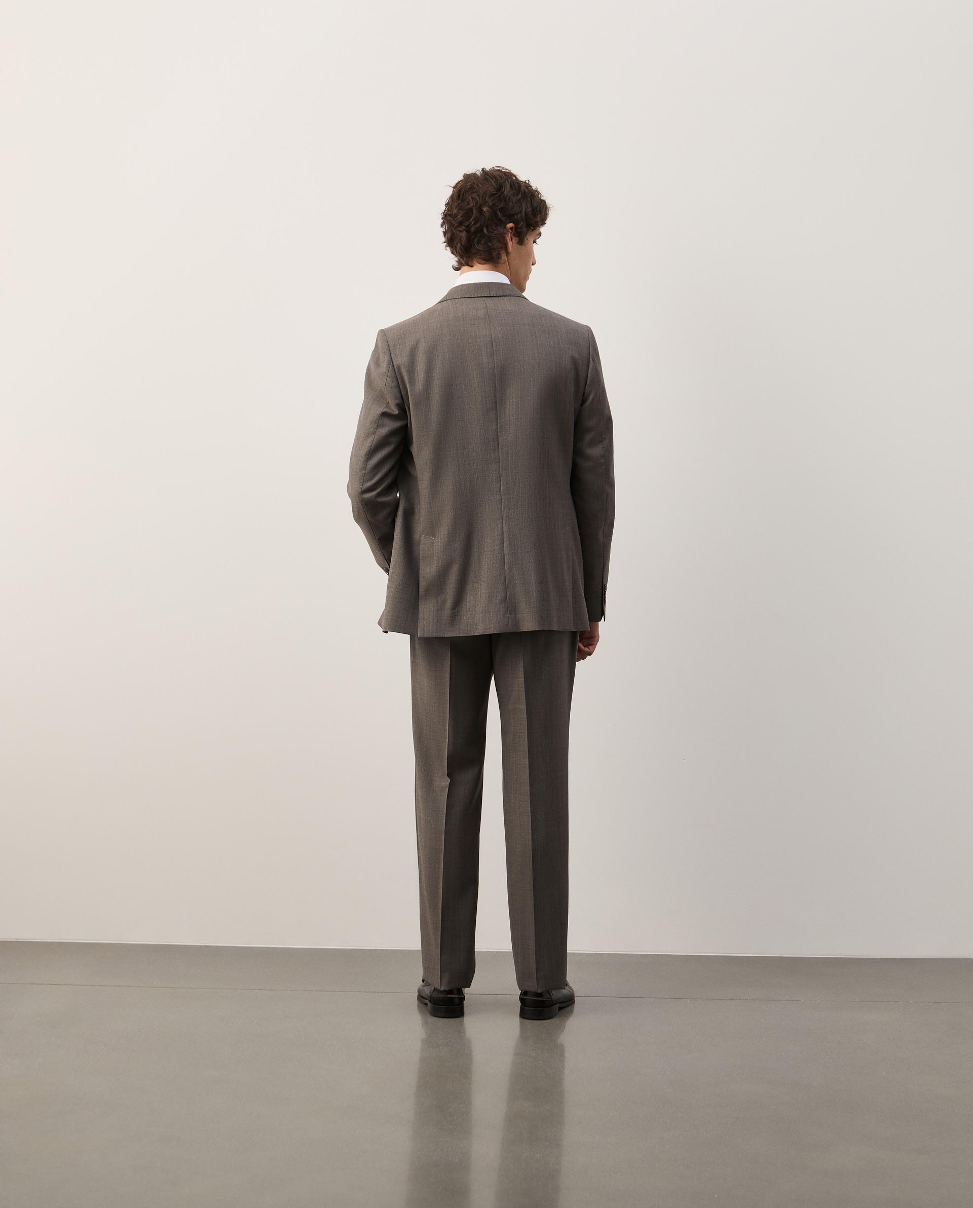 Traje clásico de corte regular