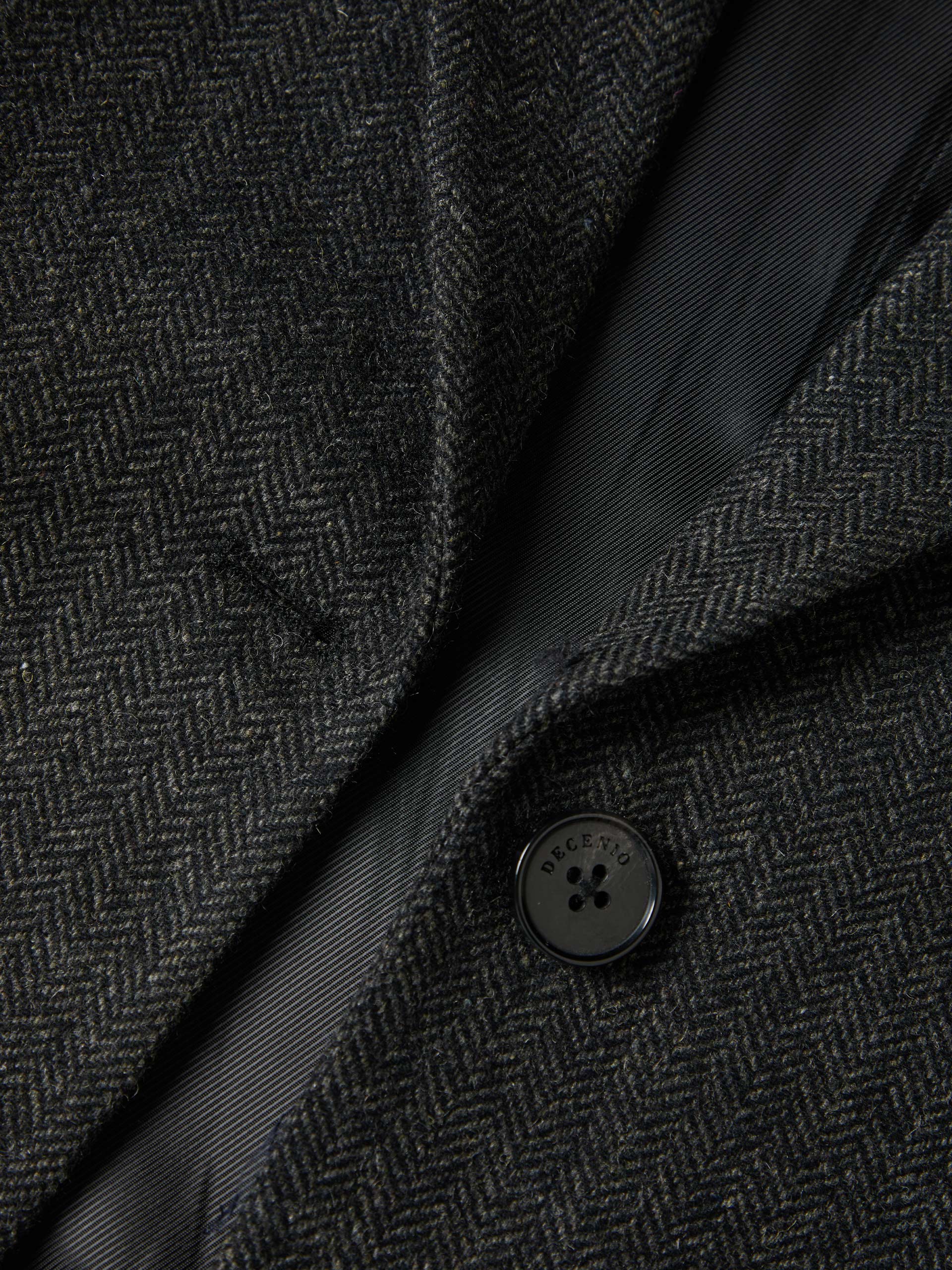 Relaxed fit blazer with wool.