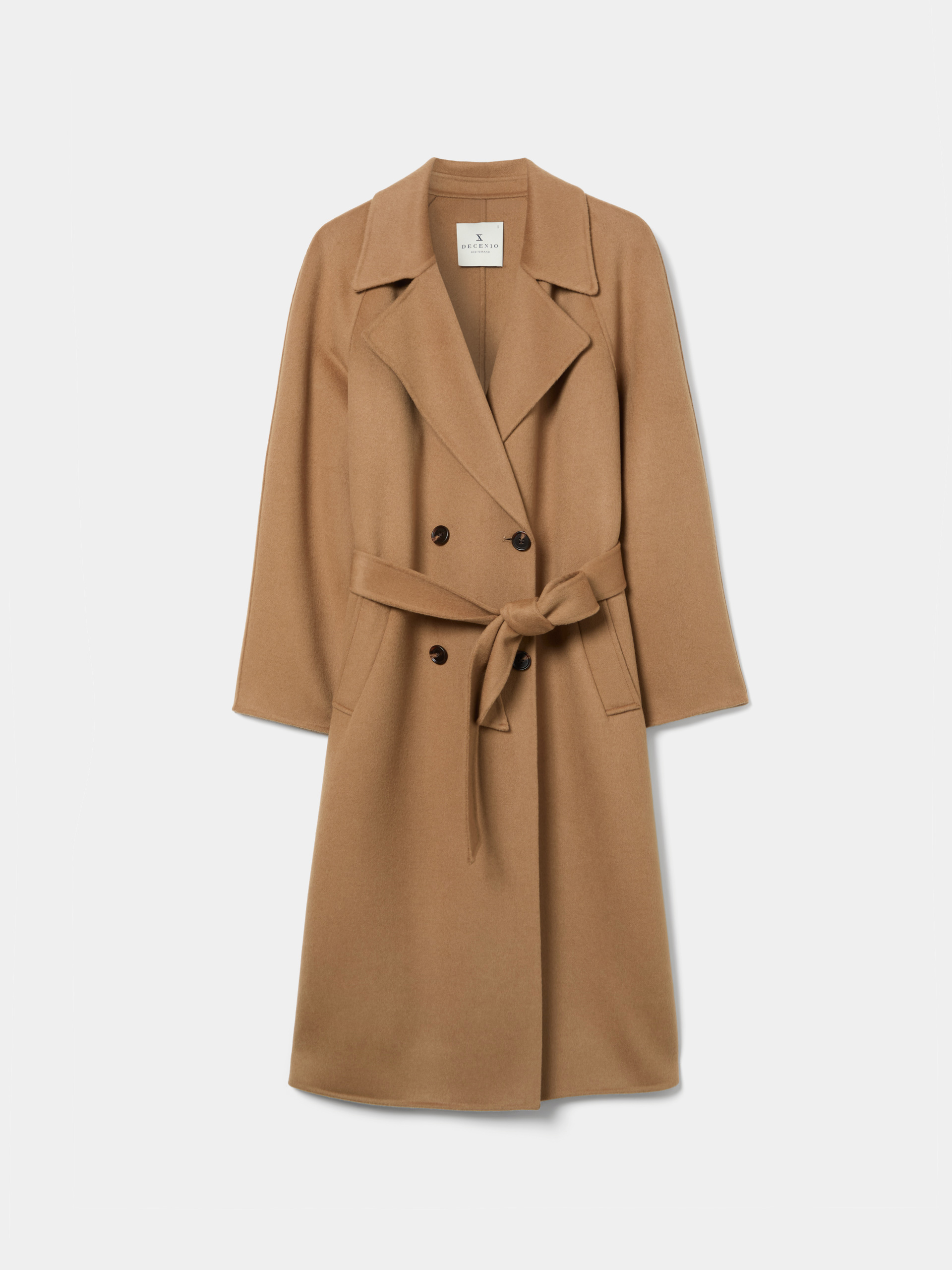 Long coat with wool