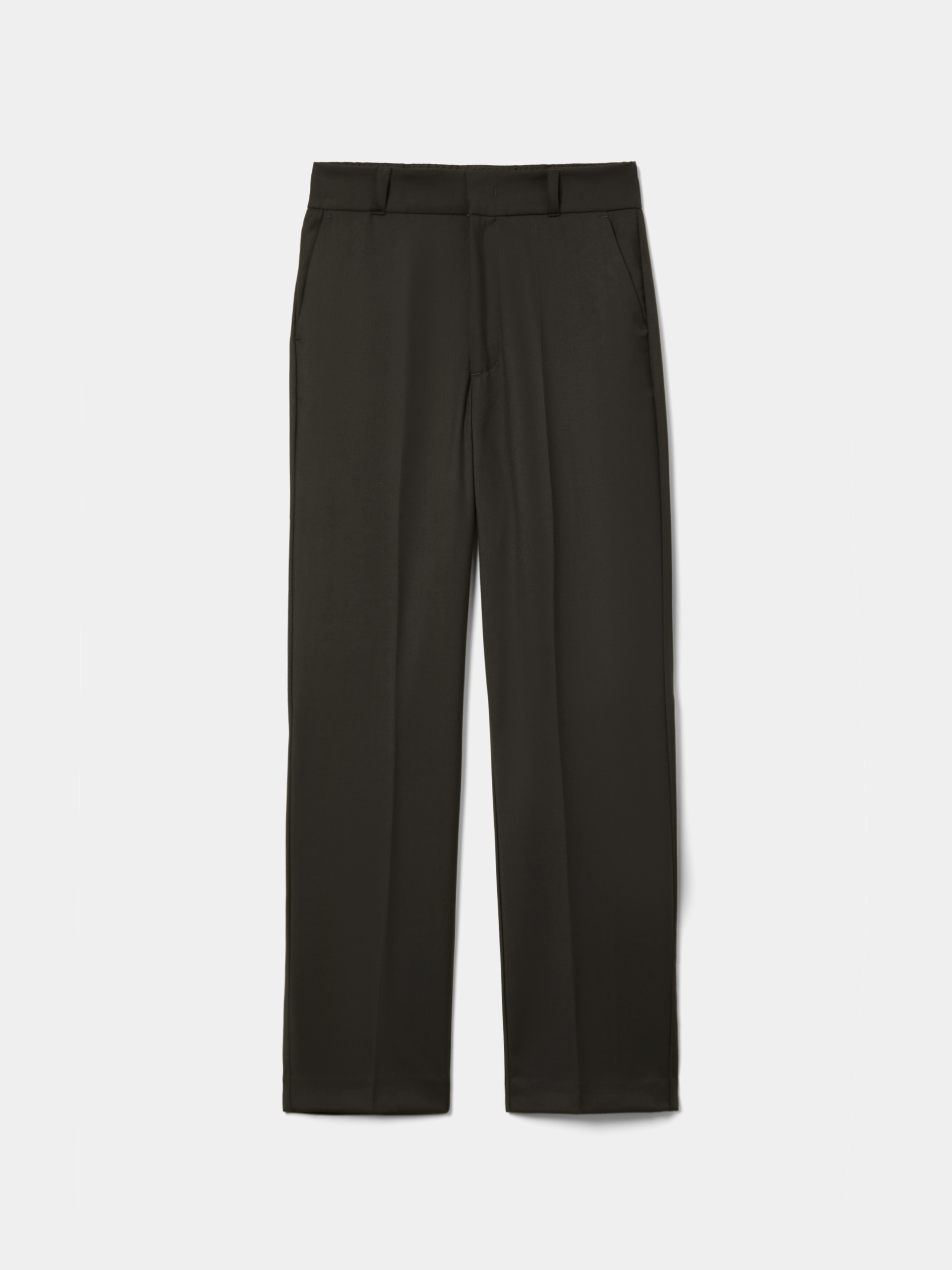 Chino pants with elastic waistband