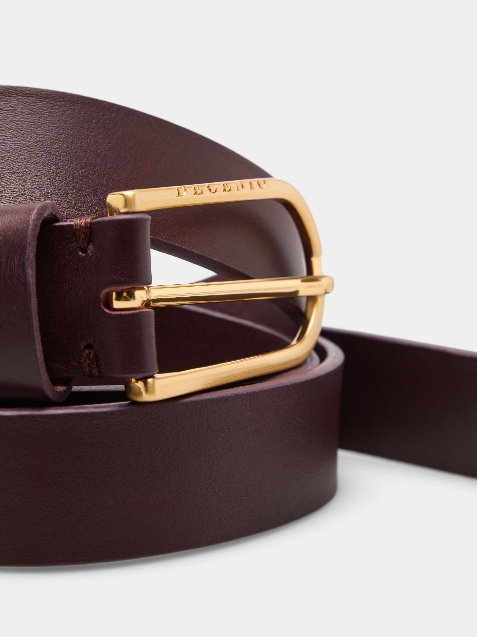 Leather belt