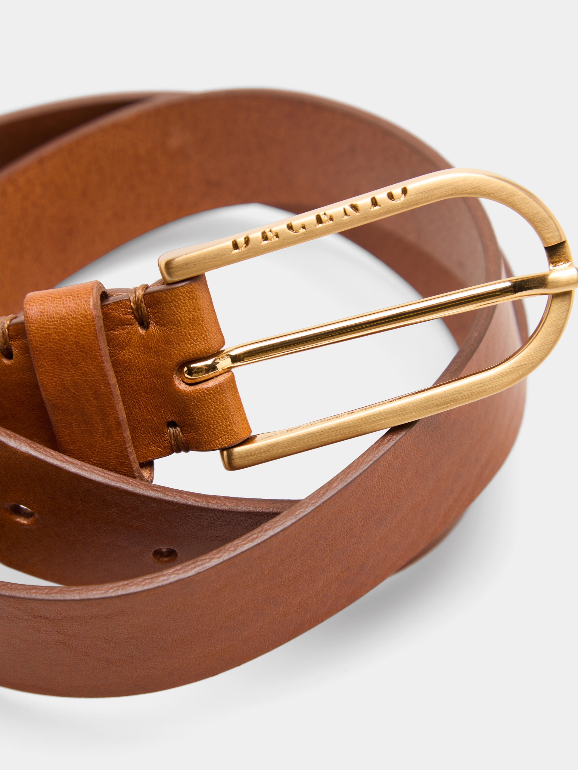 Leather belt