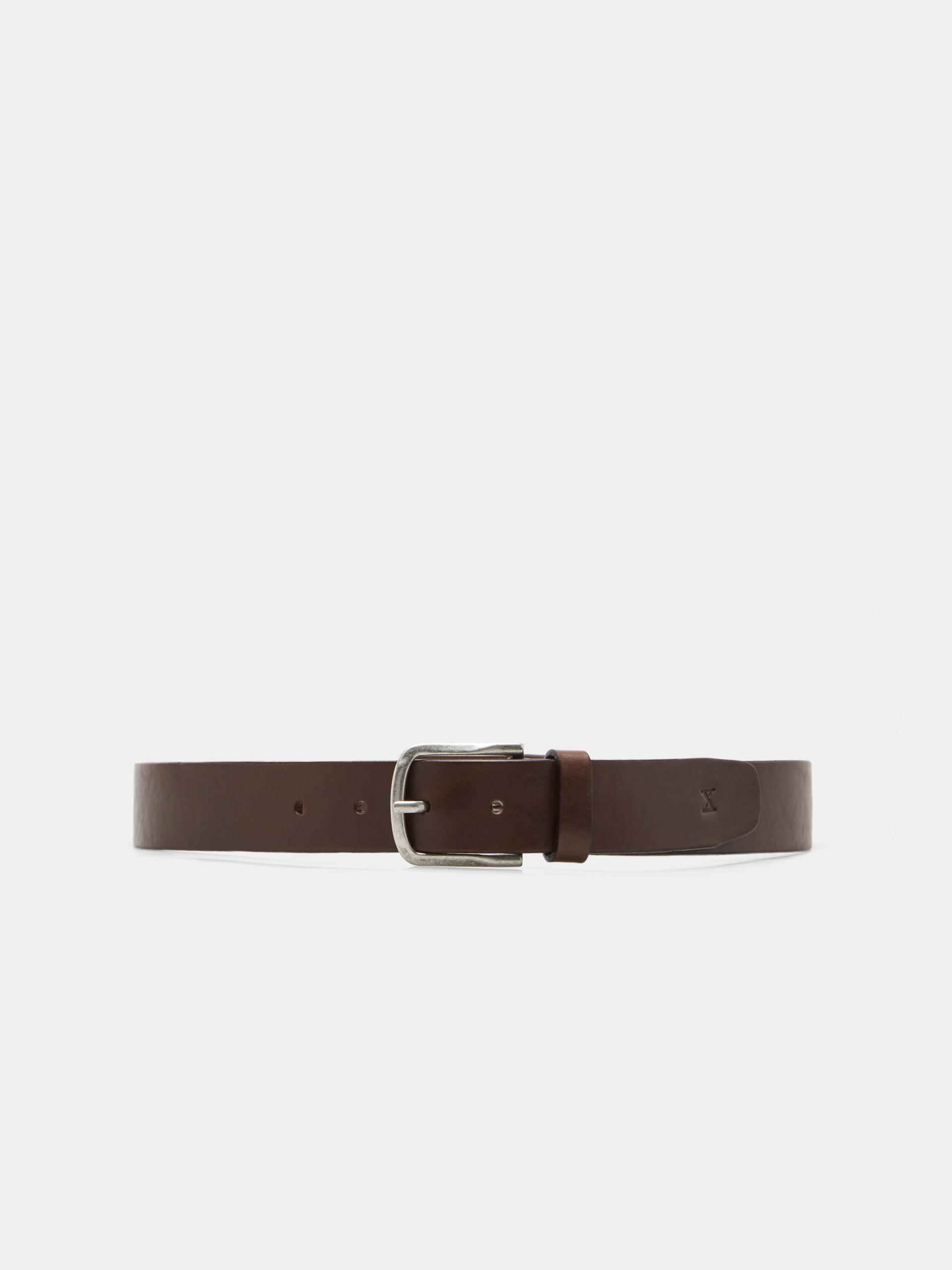 Leather belt