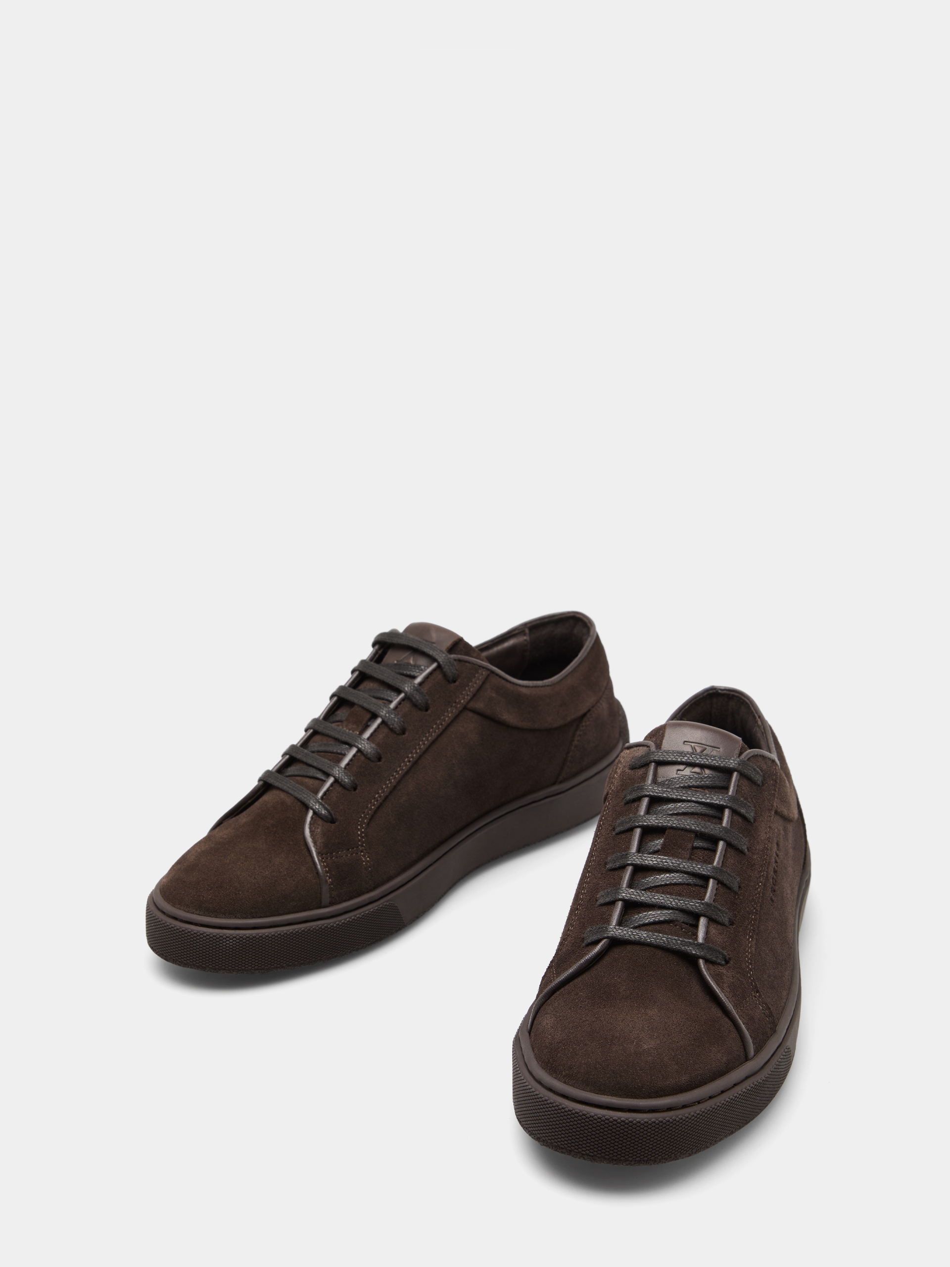 Suede sneakers