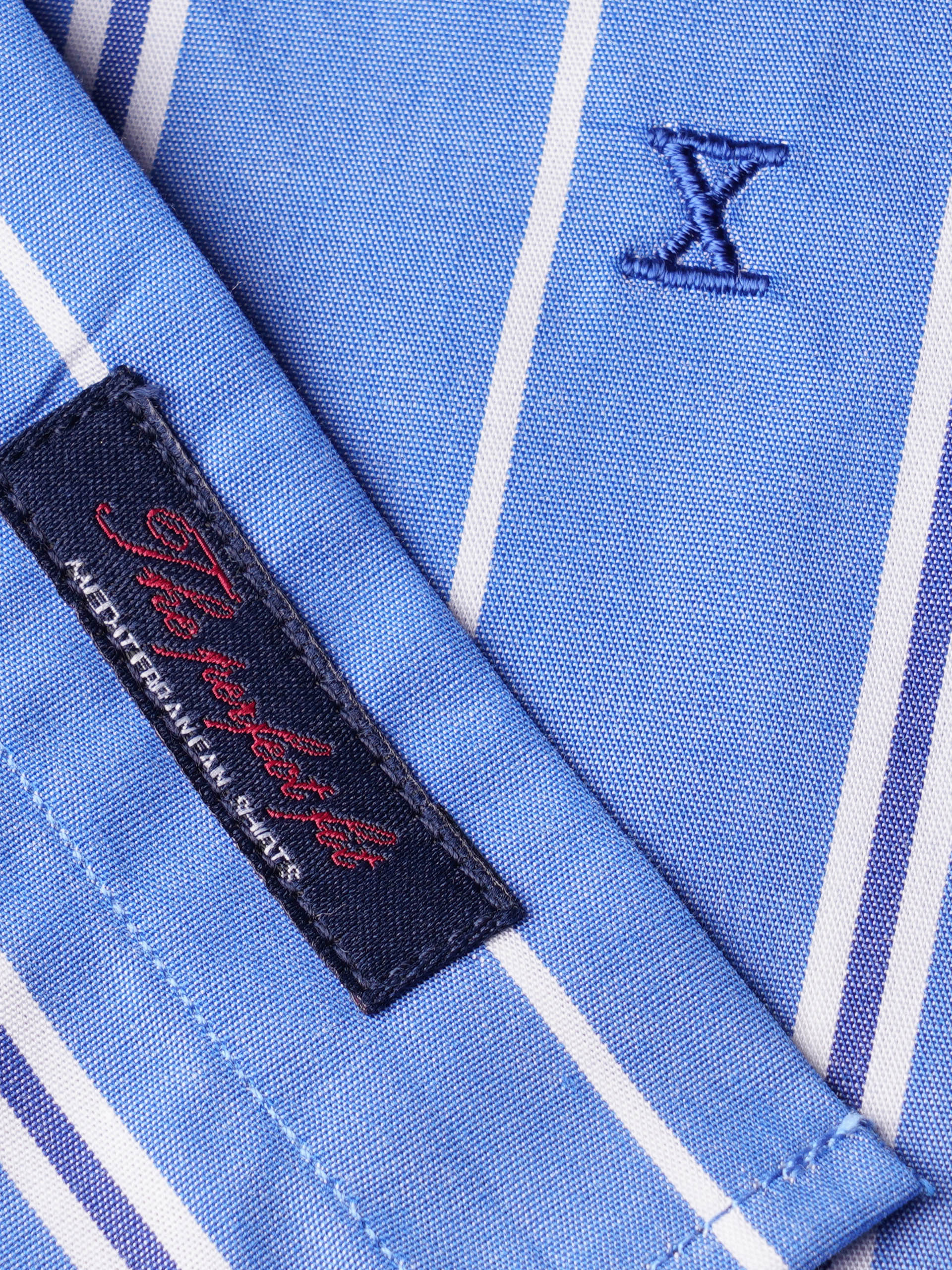 Striped slim fit shirt