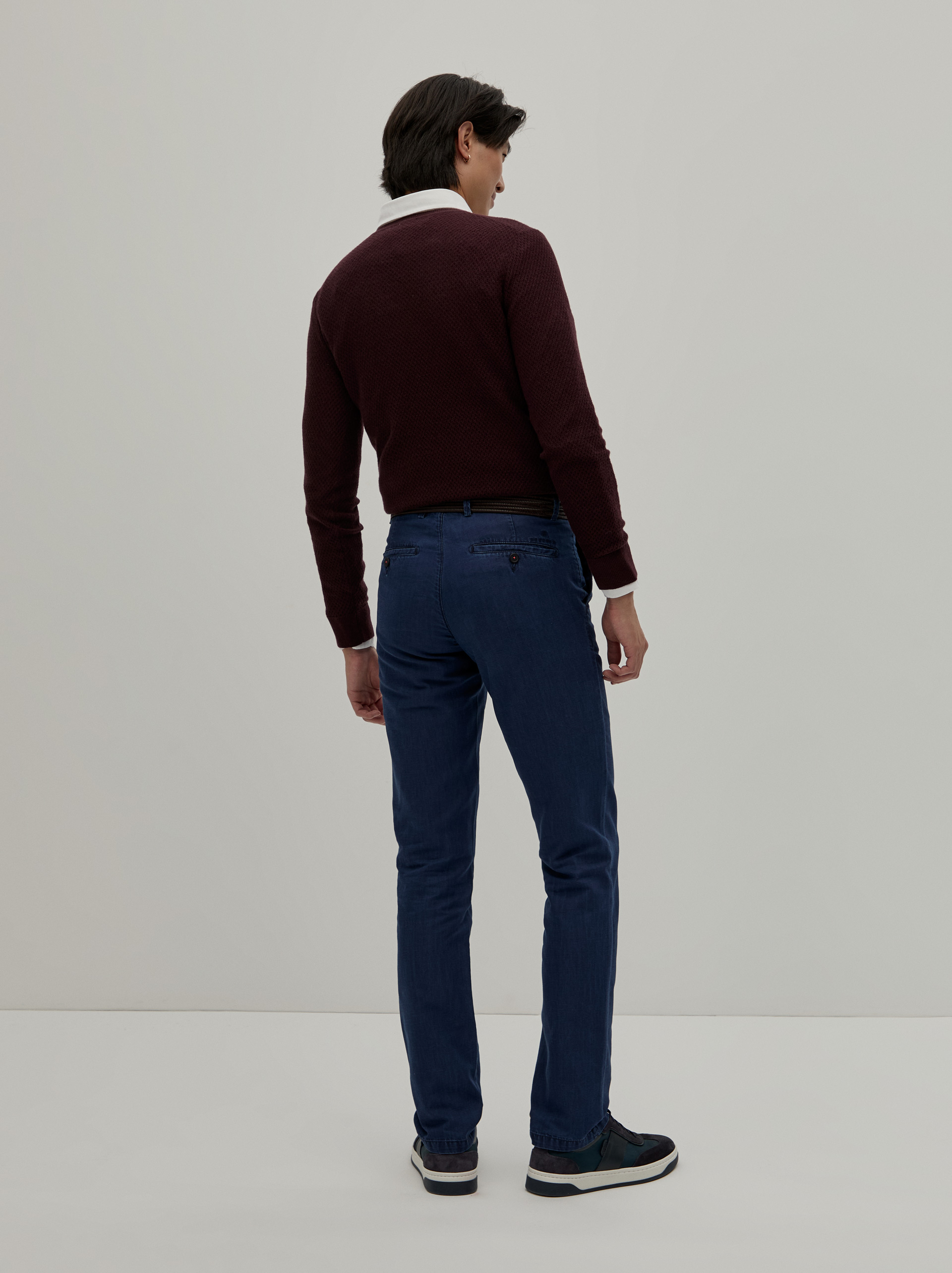 Regular fit chino trousers