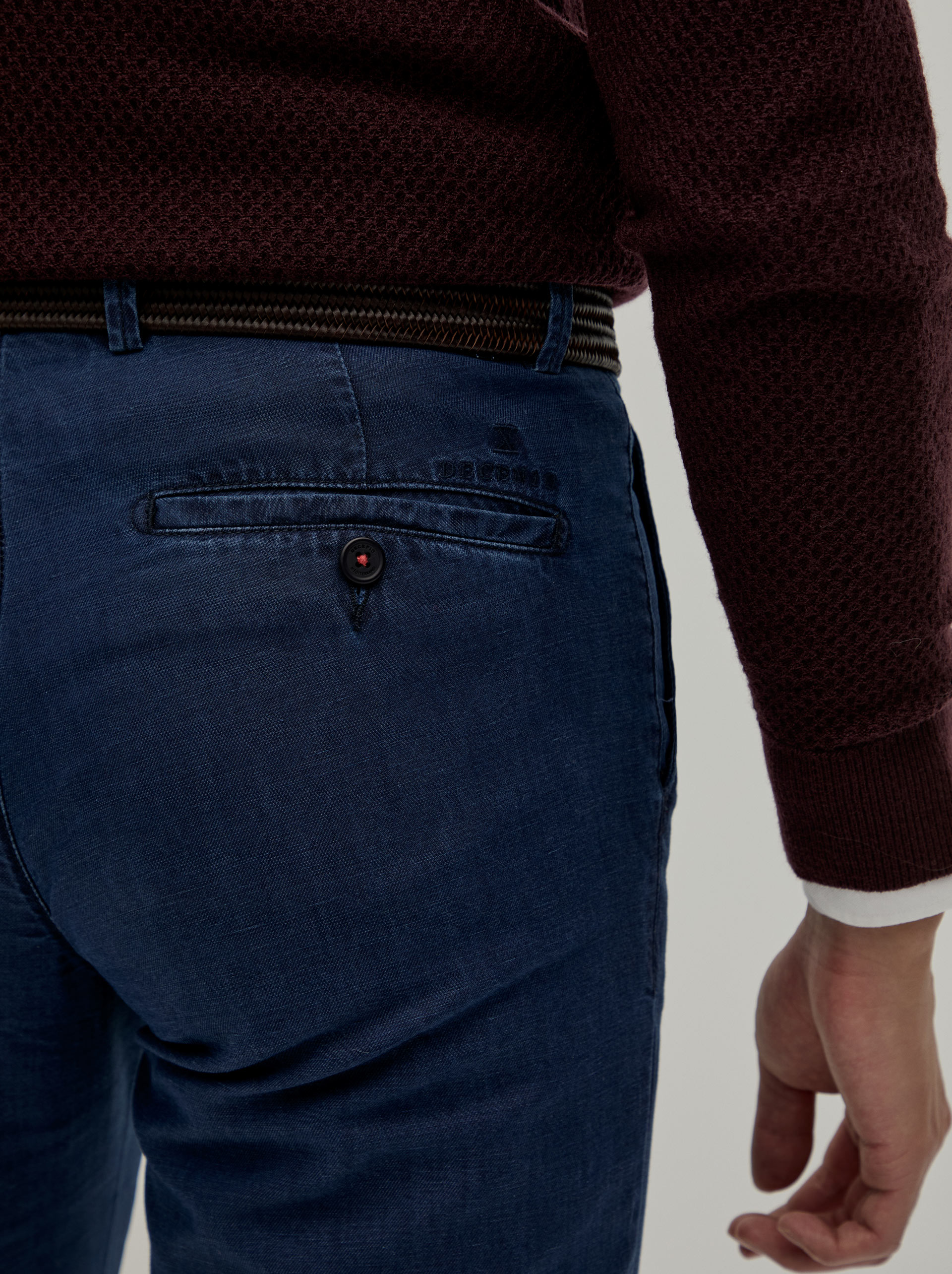 Regular fit chino trousers