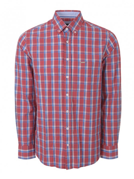 Camisa regular fit xadrez Decenio