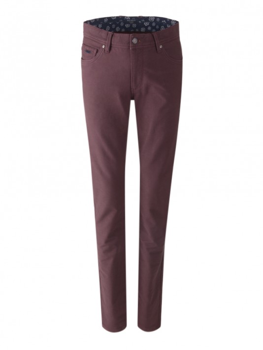 Slim fit 5 pocket trousers