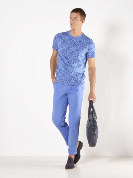 Regular fit chino trousers