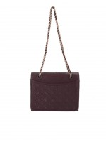 Chain leather bag