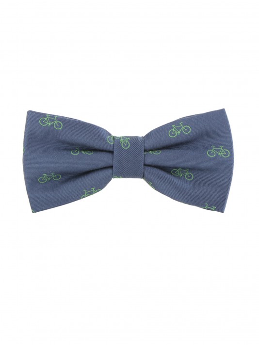 Printed bycicles bow tie