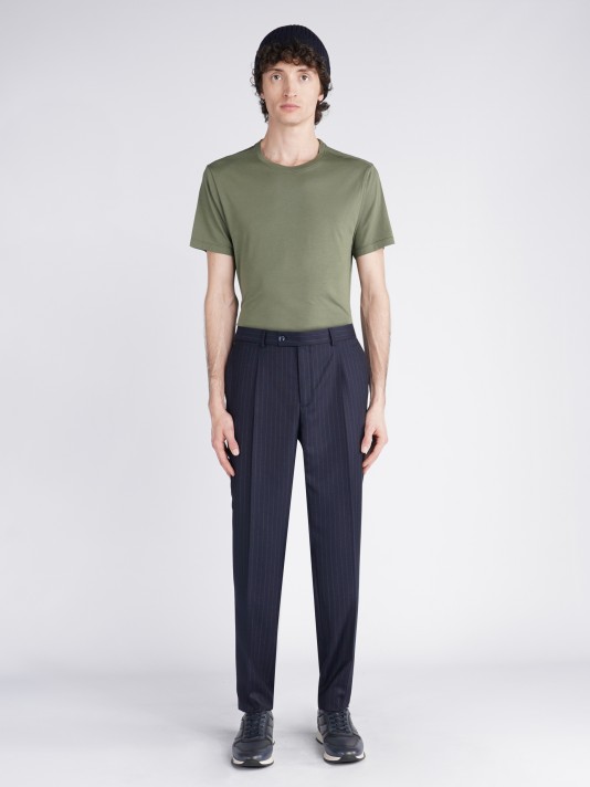 Regular fit classic chino trousers