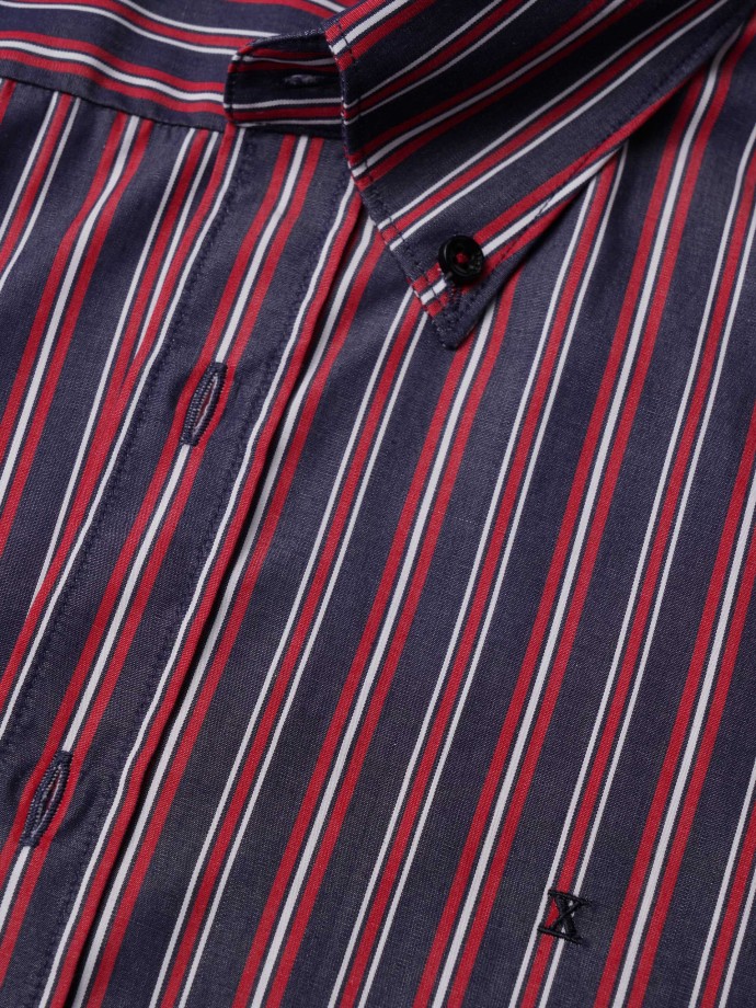 Striped regular fit shirt