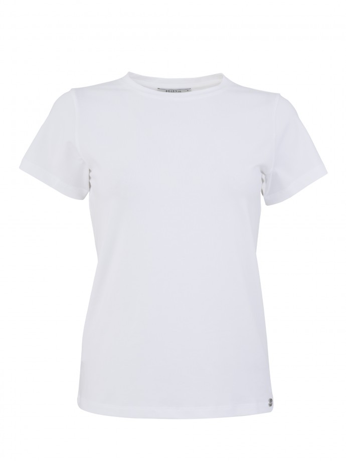 Basic cotton t-shirt - W316072108_001 | Decenio