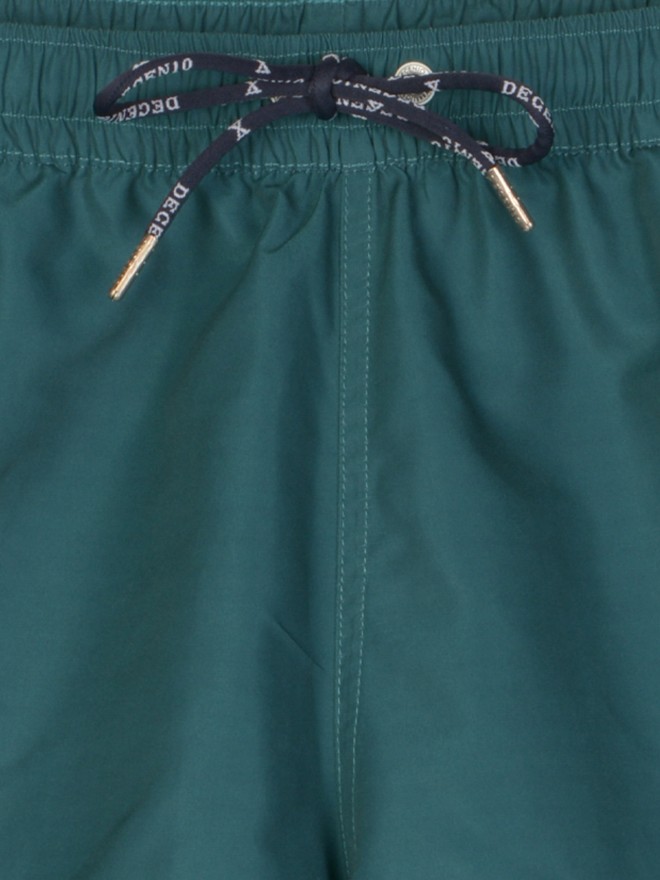 Short swim shorts with contrasting ribbon Short swim shorts with contrasting ribbon