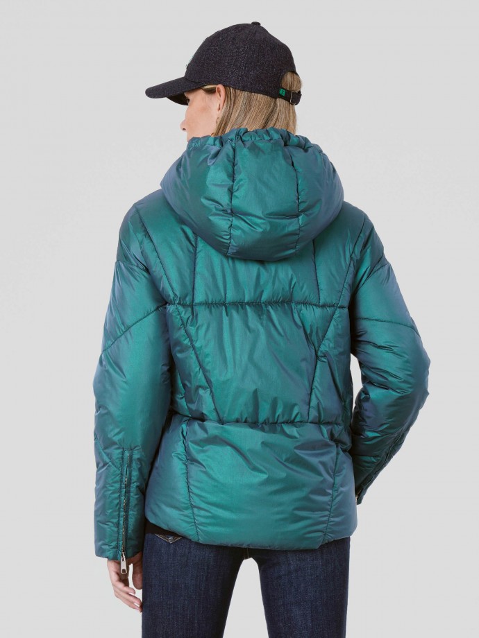 Padded jacket with hood