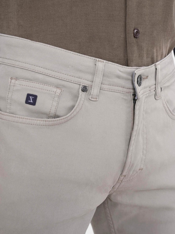 Regular fit 5 pocket pants