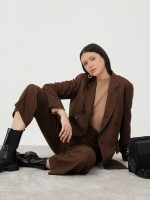 Blazer trespassado pied de poule