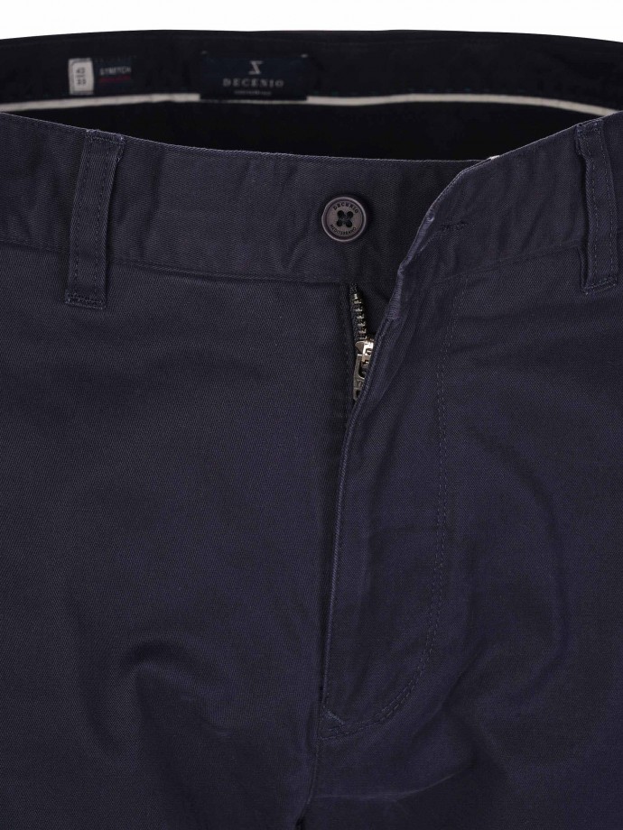 Regular fit shorts in stretch cotton
