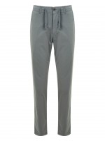 Regular fit chino trousers with drawstring