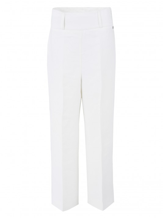 Linen and lyocell trousers
