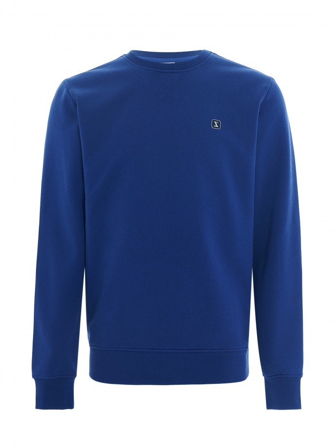 Sudadera de cuello redondo