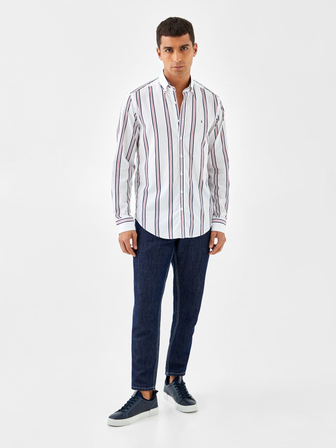 Slim Fit poplin shirt