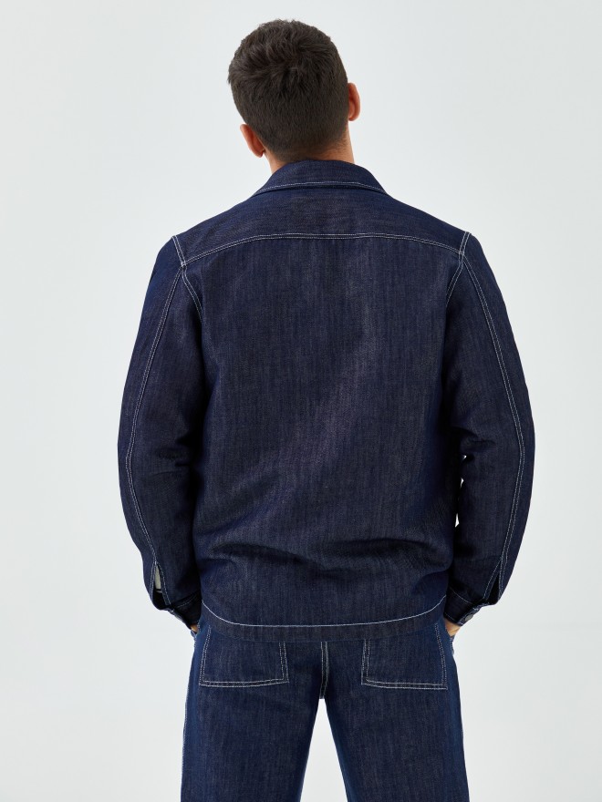 Denim overshirt Denim overshirt