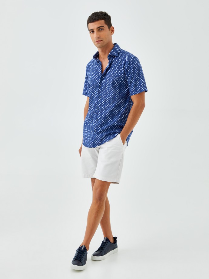 Regular fit short sleeve shirt